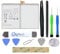 OnlyTech - Premium Replacement Battery for Samsung Galaxy Tab S9+ X816B / Tab S9 FE+ (X610 / X616) - 10090mAh - Same Quality with 10 Tools Repair Kit