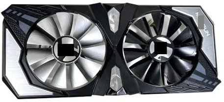 BDAKQJV Carte Graphique RTX 2060 Super Terminal GTX1660S, boîtier de Ventilateur de Carte Graphique RGB Compatible avec Ventilateur GPU GTX1660 Super RTX2060(Fan casing)