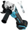 Cordless Angle Grinder,125mm Power Angle Grinder，Compatible with Makita 18V Battery, 7500RPM Brushless Motor Metal,1/2''Cutting Wheels ﻿ (No Battery（Blue）)