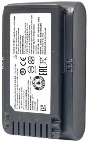 LUMCLEYR 21,6 V 5000 MAh Li-Ionen-Akku, Kompatibel Mit Samsung, Staubsauger Jet 90/Jet 75 Pet/Jet 75, Kabelloser Stabstaubsauger VCA-SBT90/XAA, Staubsaugerzubehör(5000mAh)