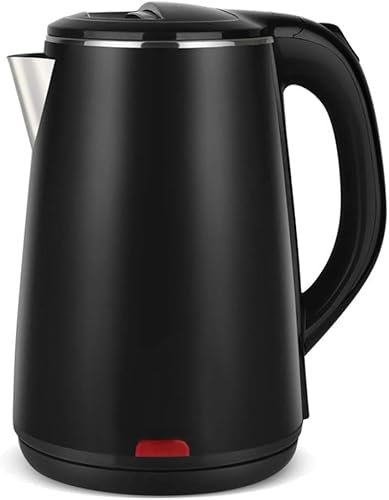 Kettle,Stainless Steel Kettle,Electric Kettle Double-Layer Anti-Scalding 304 Stainless Steel Household Electric Kettle Present