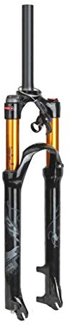 XGSUZNE Forcella Ammortizzata MTB 26 27.5 29 per Bici, Forcella Anteriore ad Aria Nera