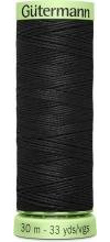 Gutermann Buttonhole No. 30 30 m 000, Black