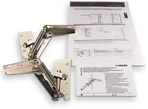 5 Paar Grass Kinvaro Klappenstütze T-57 links/rechts Klappenbeschläge von SO-TECH®