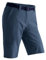 Maier Sports Lawa, Kurze Damen Wanderhose, Wasserabweisende Bermuda für Trekking und Hiking, PFC-frei, mSTRETCH pro 4 & Dryprotec, Blau, 46 (W38/L32)