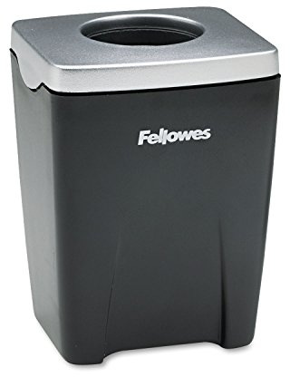 Fellowes Paper Clip Dispenser - Black/Silver