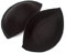 By Wishes Aqua Lift - Gel Filled Sew in Bra Cups - Breast Enhancers (A/B, Black)