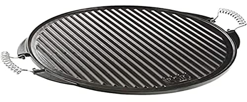 Provence Outillage-Plancha de hierro fundido esmaltada, diámetro: 52 cm.