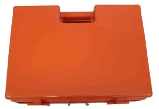 LEINA-WERKE REF 21034 Erste-Hilfe-Koffer SAN, Inhalt DIN 13169, orange