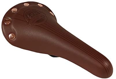 Point Fahrradsattel Classic, Braun, 11165100, Dunkelbraun