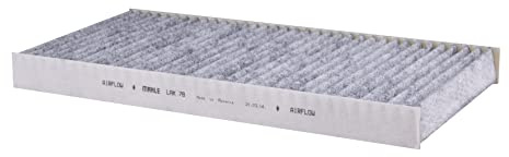 MAHLE LAK 78 Interior Cabin Air Filter - Carbon Activated Pollen Filter - with odor protection - Car