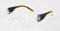 Caterpillar CSA-TRACK-100-AF Filter Category 2C-1.2 Clear Lens Safety Glasses, Small