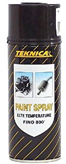 Smalto/Vernice Alte Temperature Alluminio Opaco Spray 400ML