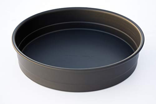 LloydPans Chicago Style Pizza-Pfanne, 17,8 x 5,7 cm, vorgebrannt, PSTK, selbststapelbar