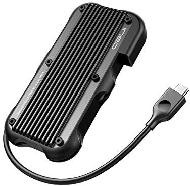 ineo M.2 NVMe (PCIe) USB 3.2 Gen 2 Type-C Rugged Waterproof Shockproof Aluminum Cover SSD Enclosure [C2594-NVMe]