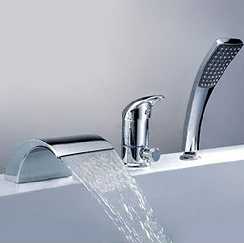 Robinet Lavabo Douche Mitigeur Monotrou Robinet De Baignoire À Trois Trous Dans Les Toilettes