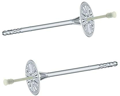 Lot de 200 chevilles pour assiette LTX 8 x 195 mm WDVS