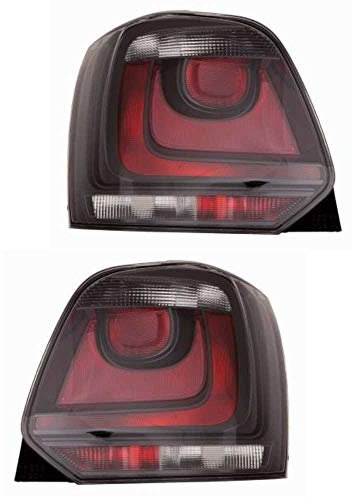 Rückleuchte Heckleuchte Set links & rechts rot/schwarz PR21W W5W PY21W ohne Lampenträger für Model 6R_
