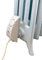 Heatpol Horizontal Electric Radiator Elelement, Column Radiators, Cast Iron, Steel, Aluminium (1500W, White)