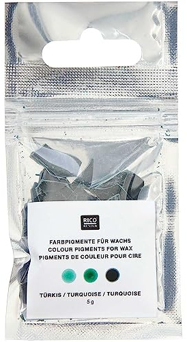 Rico Design Kerzenfarbe türkis 5 g