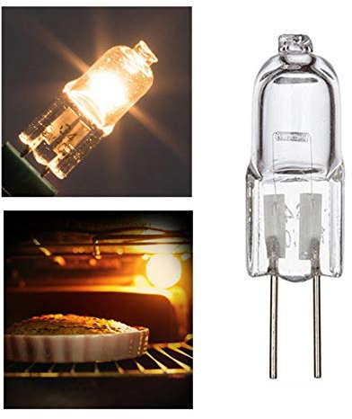 Cucina Forno Lampadina Alogena - Lampadina Sostitutiva per elettrodomestici da 20 W con 280 Lumen - Luce del Forno Resistente alle Alte Temperature per la casa, Ristorante