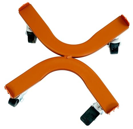 Tecnokit: Carrello portapiante, Varie Dimensioni, con Ruote industriali Ø 5 cm, Struttura in Acciaio, Adatto per Interni ed Esterni, Giardinaggio. (cm 38x38, Cotto)