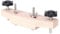 Guitar Bridge Clamp, Professional Wood Guitar Bridge Replacement Maple Luthier Maintenance Tools with Wrench