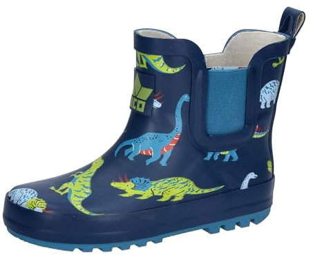 Lico Stivali in gomma Samira unisex per bambini, Blu petrolio, 38 EU