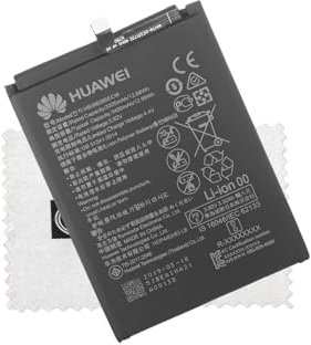 Batteria originale per HB396285ECW per Huawei P20/Honor 10 con panno di pulizia Shlok