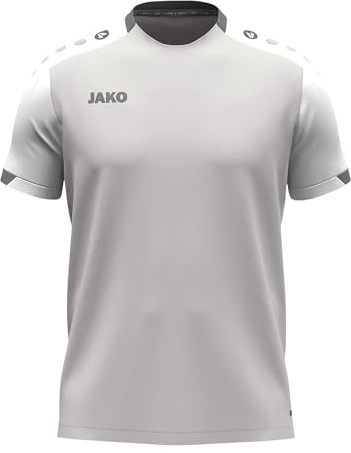 JAKO Kinder T-Shirt Dynamic, hellgrau/weiß/grau, 116