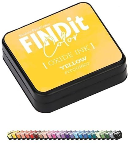 Sandras-Bastelladen Findit Color Oxide Ink Stempelkissen Gelb