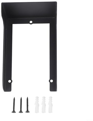 Metal Doorbell Cover Weatherproof Rain and Sun Shield Anti-Glare Protector Compatible with For Blink Nest For Arlo Video Doorbells for Clear Camera View