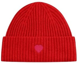 CODELLO Premium Mütze aus Wollkaschmir, Rot