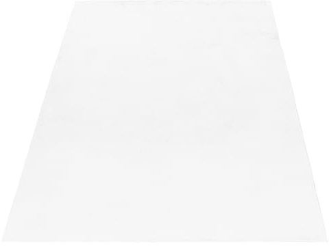KADIMA DESIGN Designteppich Unifarben Zeitlos Pflegeleicht Praktisch Waschbar Belastbar Strapazierfähig Weiß 140x200 cm Wohnzimmer Flur Oeko-TEX Zertifiziert | NECKAR