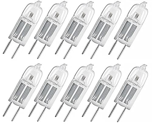 10 x 12v 10w G4 M91 Branded Lamps Long Life Halogen Capsule Light Bulbs Pack