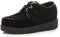 Scarpe da Donna Stringate con Plateau Zeppa Stile Punk Gotico Numero 6 39