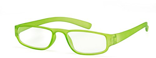 FILTRAL Extrem leichte Lesebrille in der Trendfarbe Grün/Moderne eckige Lesehilfe für Damen & Herren / +1,50 dpt F4519163