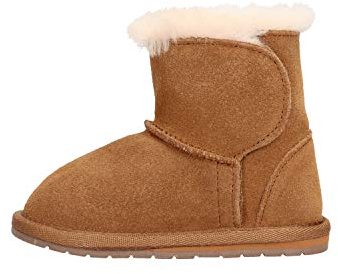 Emu Australia Toddle, Scarpine prima infanzia unisex bambino, Marrone (Marron (Chesnut)), XL (18-24 Mesi)