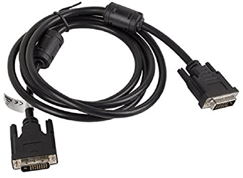 Lanberg CA-DVID-10CC-0018-BK Dvi-D (24+1Pol) Stecker auf Dvi-D (24+1Pol) Stecker Dual Link Kabel, 1,8m schwarz