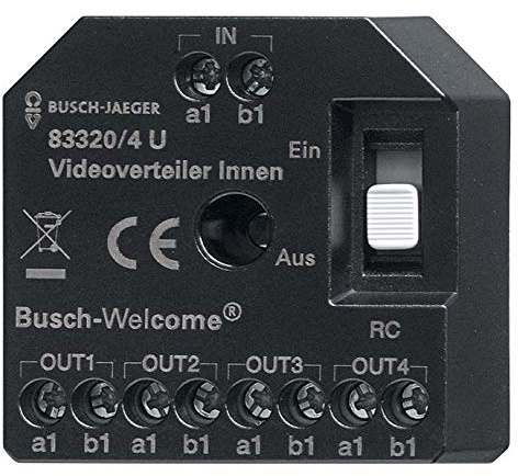 Busch-Jaeger Aktiv Videoverteiler 83320/4 U