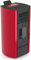Poêle à pellets canalisée 15,4 kW 901627700 Nicole couleur rouge