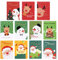 STOBOK Weihnachten Notizblöcke 48 Stück Mini Notizbuch Weihnachten kleine Tagebuch Pocket Notizblöcke für Kinder