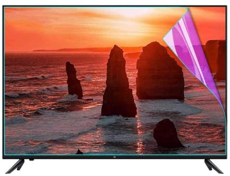 AOHMG TV Protezione dello Schermo 50 inch, Anti-Blue Light anabbagliante per LCD, LED, OLED e Schermo HDTV QLED 4K Protector, ridurre l'effetto Occhi Fatica,A