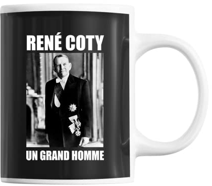 Tasse René Coty | Referenz OSS 117