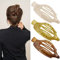 ATODEN Lot de 3 pinces à cheveux plates pour femme – Pinces à cheveux crocodiles (3 pièces), pinces à bec de canard pour coiffure fine et moyenne, pinces à mâchoires