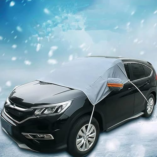 Auto Frontscheibenabdeckung,FüR Seat Arona Arosa Ateca Cordoba Exeo Ibiza Leon Mii,Winterschutz Faltbare Abnehmbare Auto Abdeckung Gegen Schnee,Eis,Frost,Uv-Strahlung,Sonne,Staub