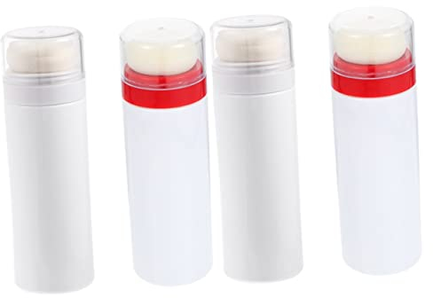 Kisangel Kinder Puder Stick 4 Stück Vorratsflasche Für Pulver Aufbewahrungsflasche Für Baby-talkumpuderquaste Puffflasche Babypuder Leerer Spender Für Loses Pulver Gesicht Reisen Sport