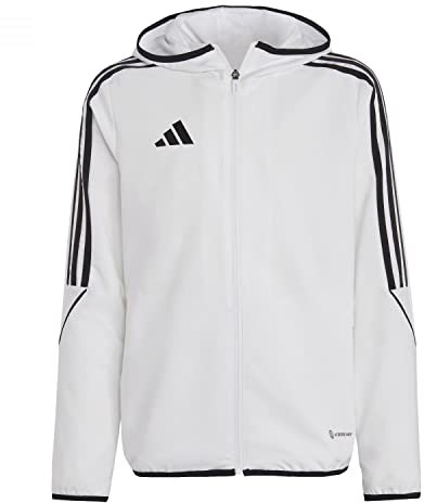 adidas Unisex Kids Windbreaker Tiro 23 League Windbreaker, White, IA1621, 152