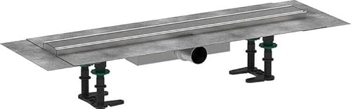 hansgrohe Duschrinne RainDrain Compact 600mm, Set, f fl. Install., ES gebürstet