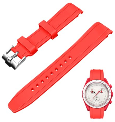 SINAIKE 20mm 22mm Silikon Gebogene Lug End Uhrenarmband Premium Soft Universal Sport Gummiband Armband Gebürsteter Edelstahl Schnalle Für Männer Frauen